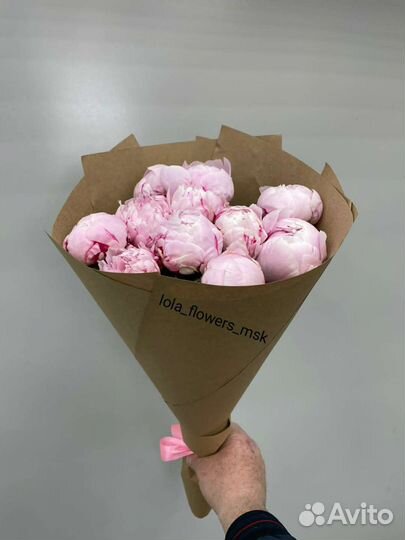 Букет из 11 пионов.Доставка Москва и мо