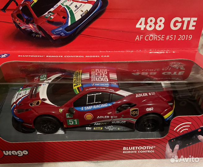 Модель ferrari 488 GTE