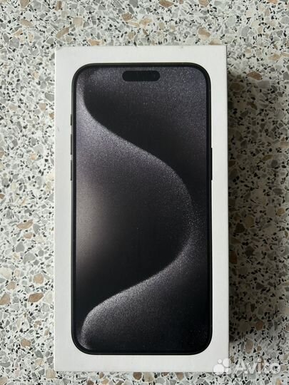 Коробка от iPhone 15 pro max