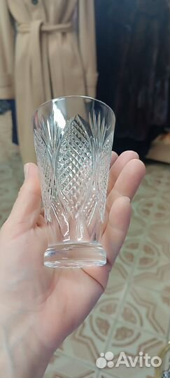 Винтаж хрусталь бокалы Неман 70-80 гг