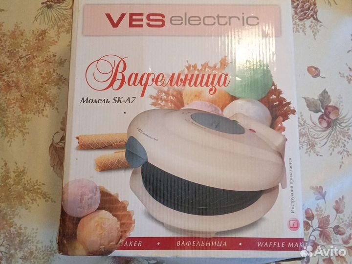 Вафельница ves sk-a7