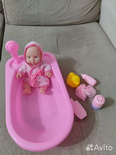 Пупсик с ванной