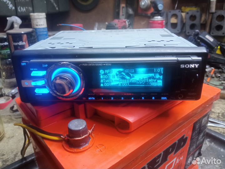 Процессорная магнитола Sony CDX GT747UI