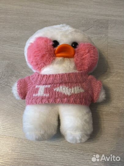 Уточка lalafanfan, с одеждой, с очками