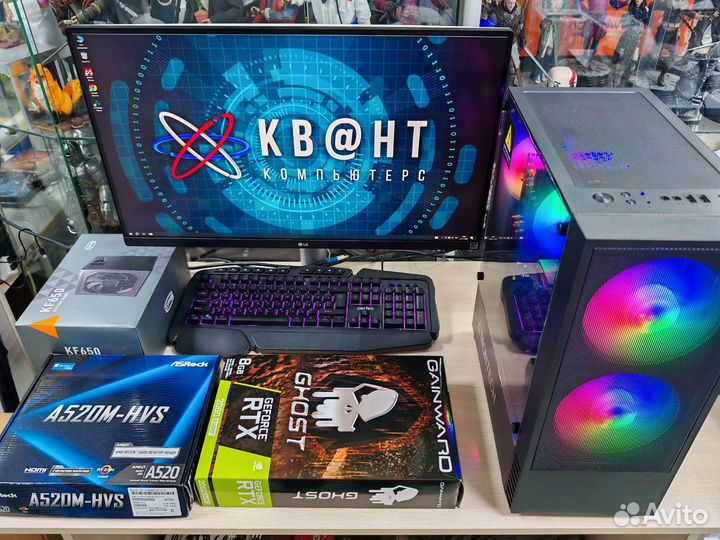 Новый игровой компьютер 