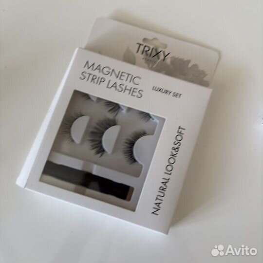 Накладные ресницы магнитные trixy