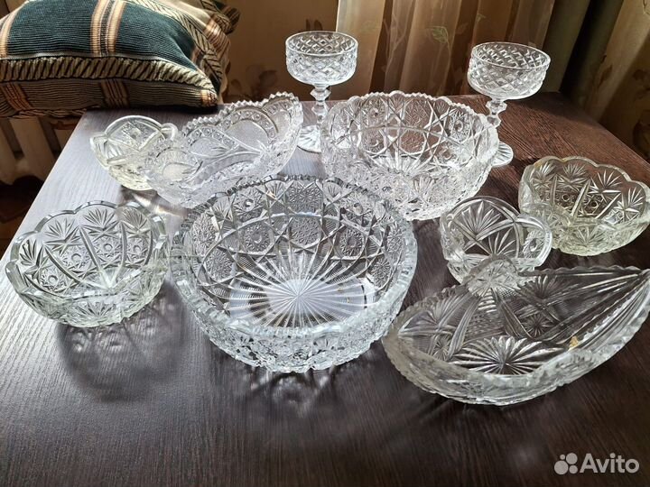 Посуда хрусталь