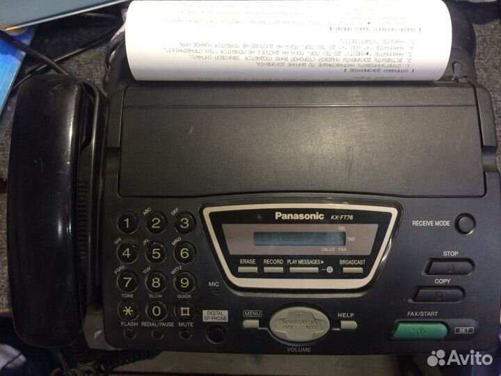 Факс Panasonic KX-FT76RU