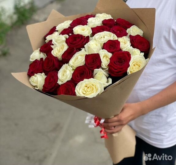 Розы Доставка цветов 35 51 101 роза Цветы