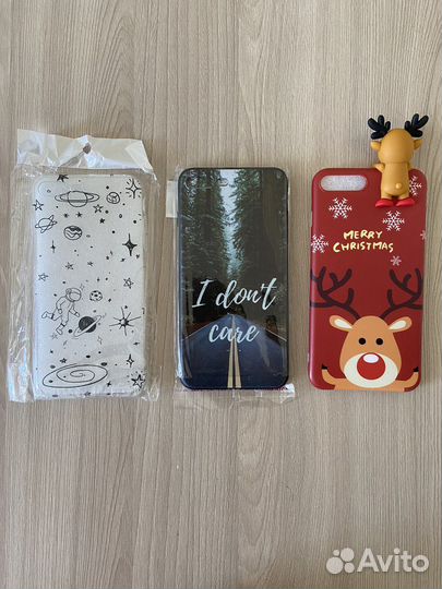 Чехлы на телефон iPhone 7,8, 7plus новые