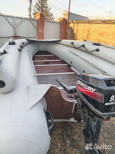 Лодка Фрегат с мотором Меркури 15