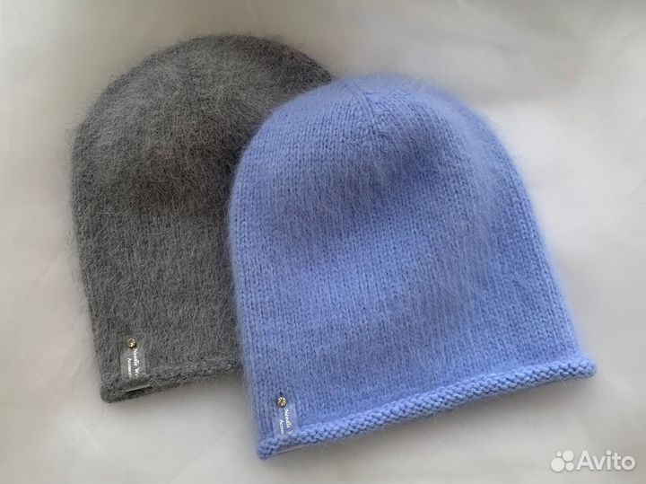 Шапка бини из пуха норки