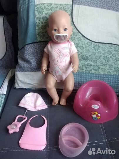 Кукла baby born с аксессуарами