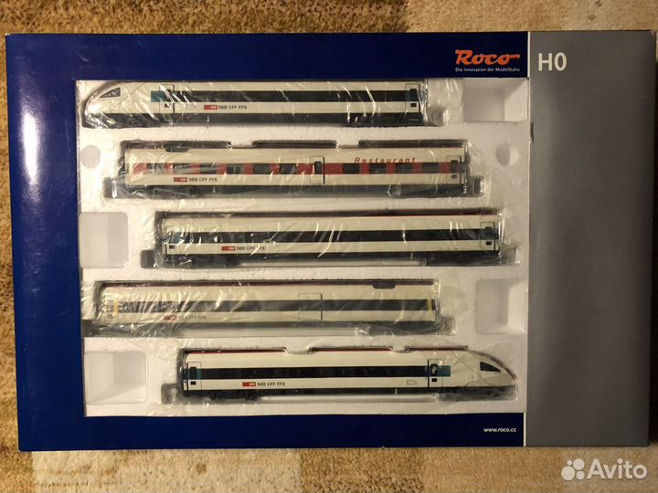 Модель скоростного поезда Roco 1:87