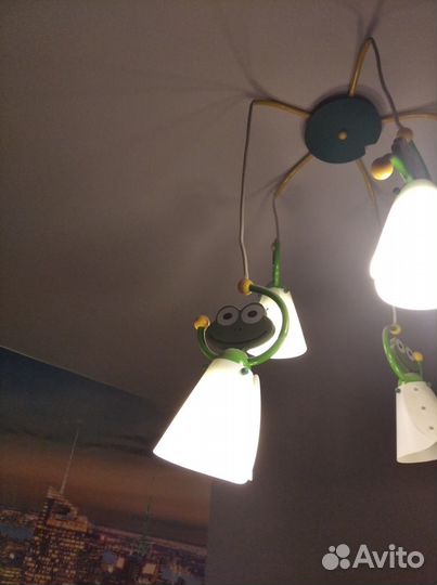 Веселая люстра в детскую