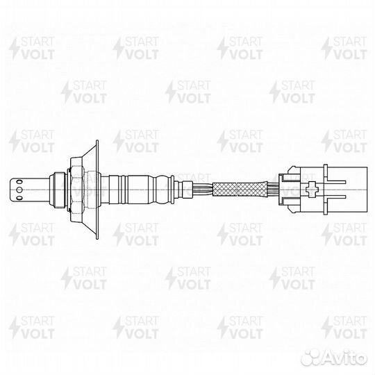 Датчик кислорода (до катализатора) правый startvol