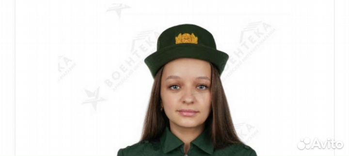 Шляпа женская военная офисная