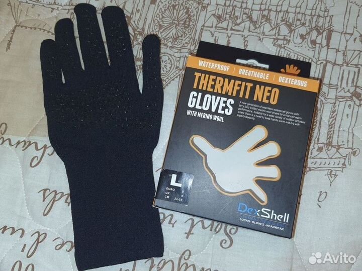 Новые мембранные перчатки Dexshell р.L