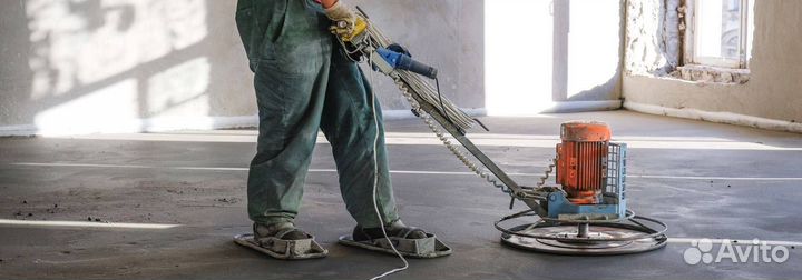 Полусухая стяжка пола