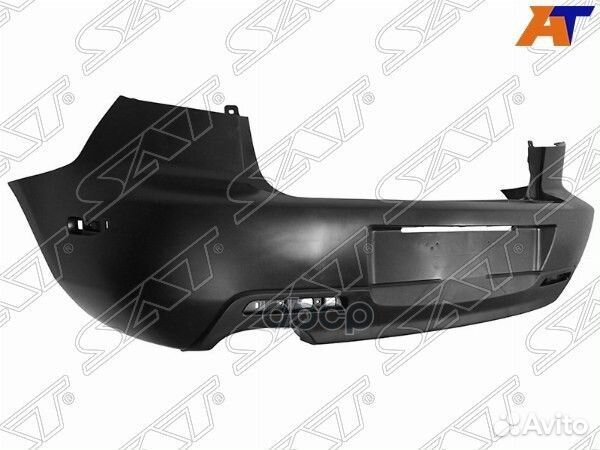 Бампер задний mazda 3/axela 03-06 4D под боков