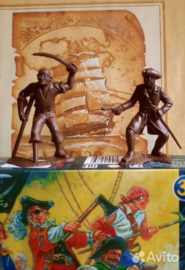 Пираты, фигурки, солдатики