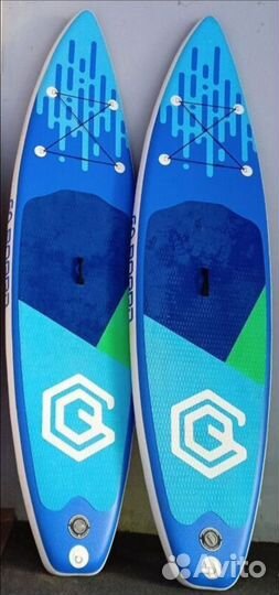 Большой новый сапборд GQ blue 11