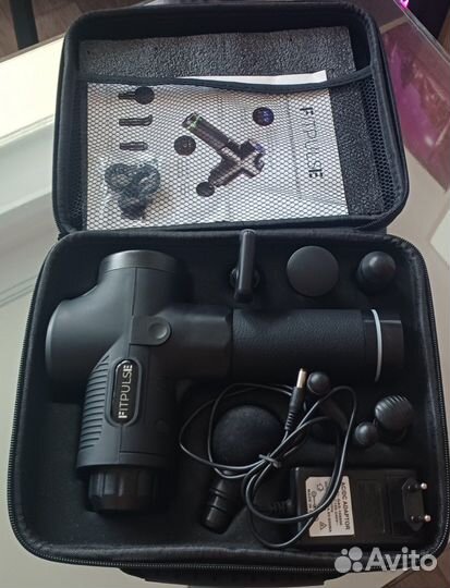 Перкуссионный массажер fitpulse