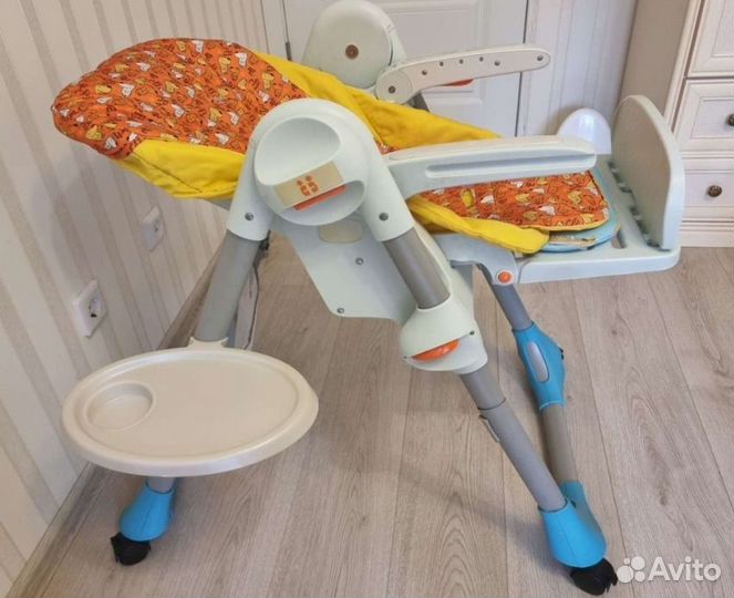 Стульчик для кормления chicco polly