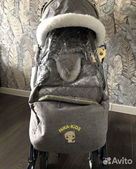 Санки коляска nika kids