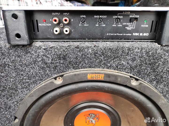 Усилитель для сабвуфера + сабвуфер