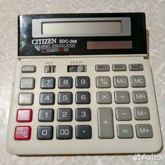 Калькуляторы Citizen SDC - 368 и SLD - 839Т