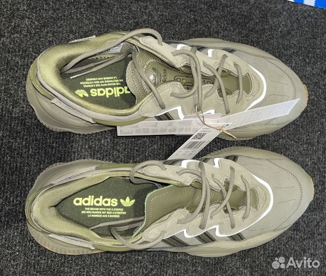 Кроссовки Adidas Ozweego Trace Cargo/Raw Khaki