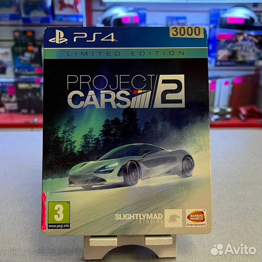 Project cars 2 ps4 Steelbook edition