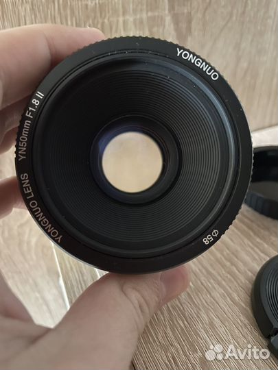 Объектив Yongnuo 50mm f 1 8