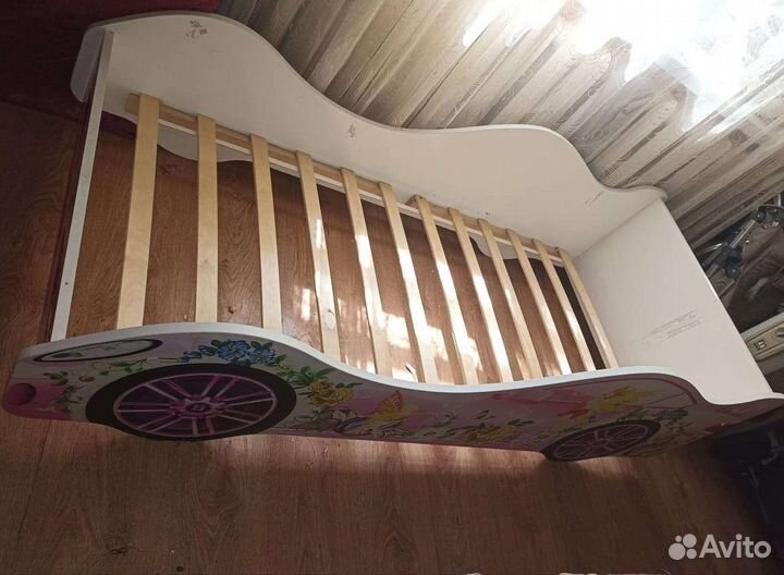 Детская кровать от 3 лет для девочки