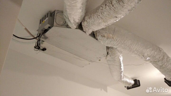 Установка сплит-систем. Закладка трассы