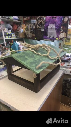 Кормушка для птиц, домики для птиц и белок