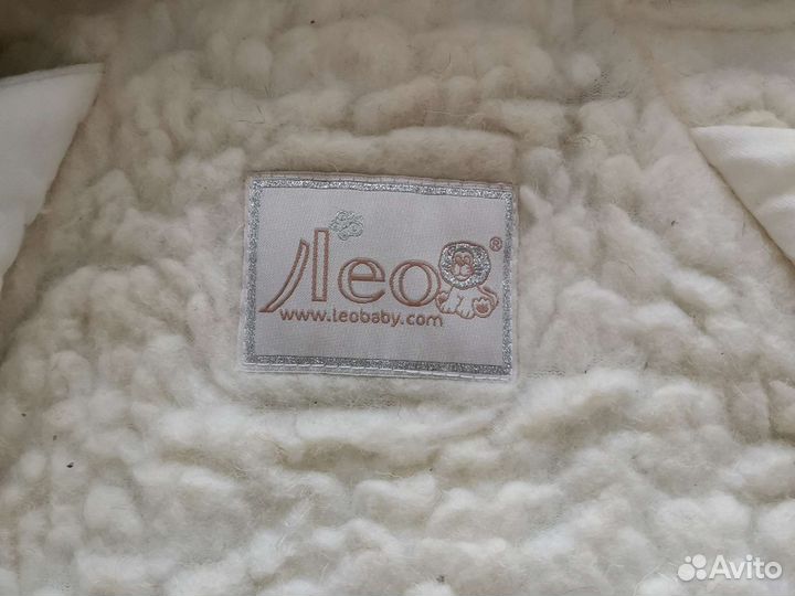 Конверт на выписку, на овчине