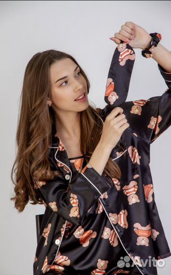 Пижама с мишками 7 предметов Опт / Розница