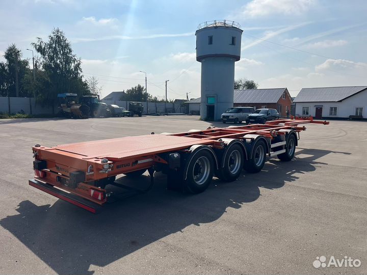 Полуприцеп контейнеровоз BITUG Першерон K4-40, 2023