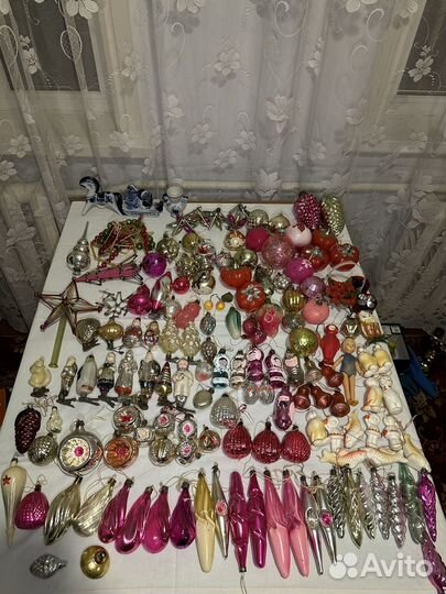 Елочные игрушки СССР