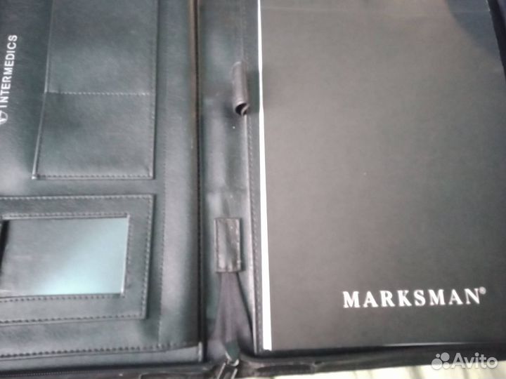 Кожаная папка для документов