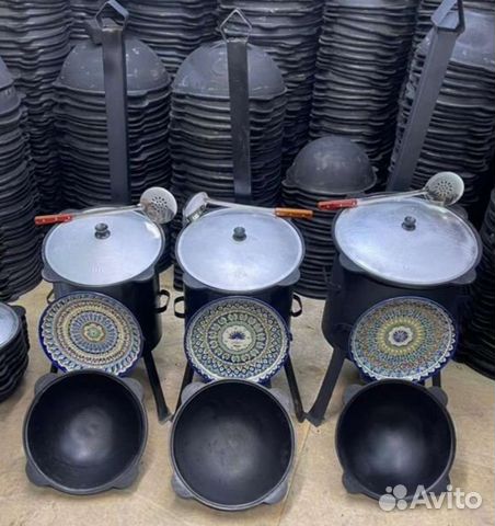 Казан чугунный с клеймом