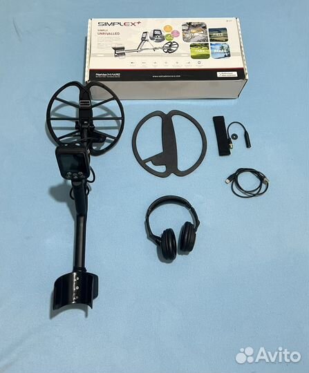 Металлоискатель Nokta makro simplex plus бу