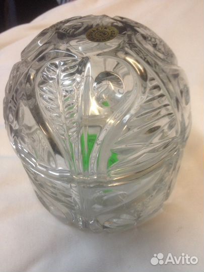 Ваза хрусталь