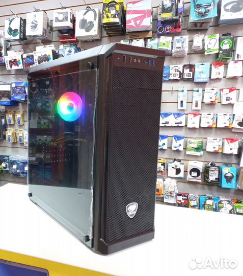 Игровой компьютер i3-12100F+ RTX 2060 Super 8gb