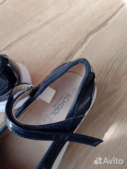 Туфли школьные для девочки 34 размер
