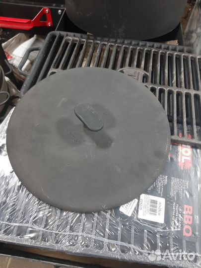 Пресс чугунный для гриля сковороды