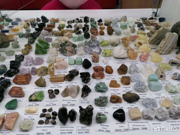 Камни и минералы коллекция