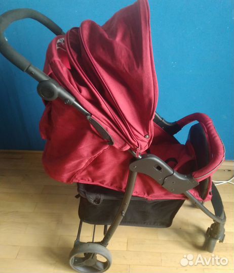 Прогулочная коляска Be2Me Dalia красная